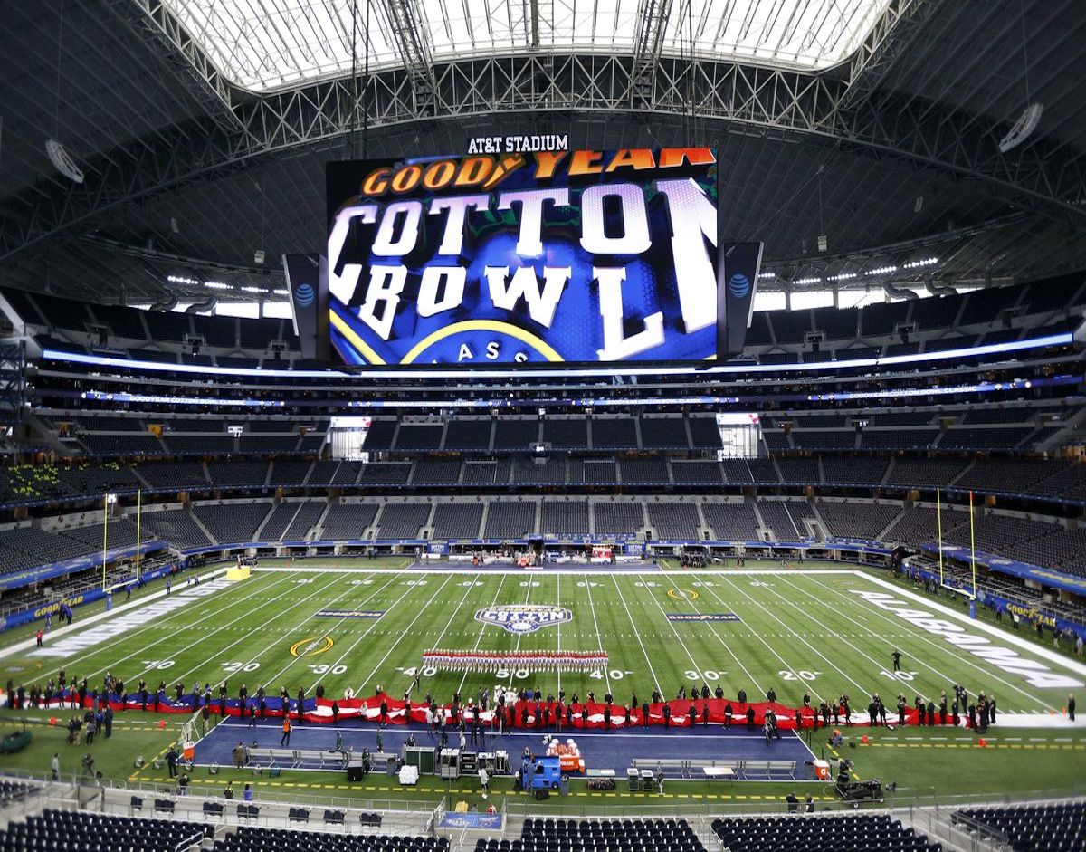 College Football Bowl Game Cotton Bowl Arlington Champion Sports