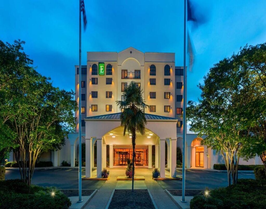 Embassy-Suites-Columbia masters package hotel
